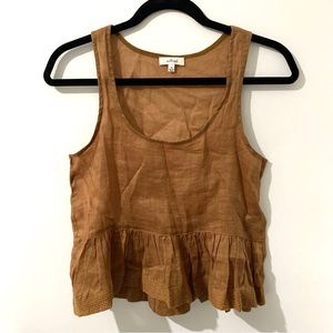 WILFRED RAMI PEPLUM BLOUSE